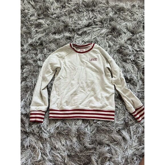 Levi’s Boys Size 7 Crew Neck Sweat Shirt - Picture 1 of 4